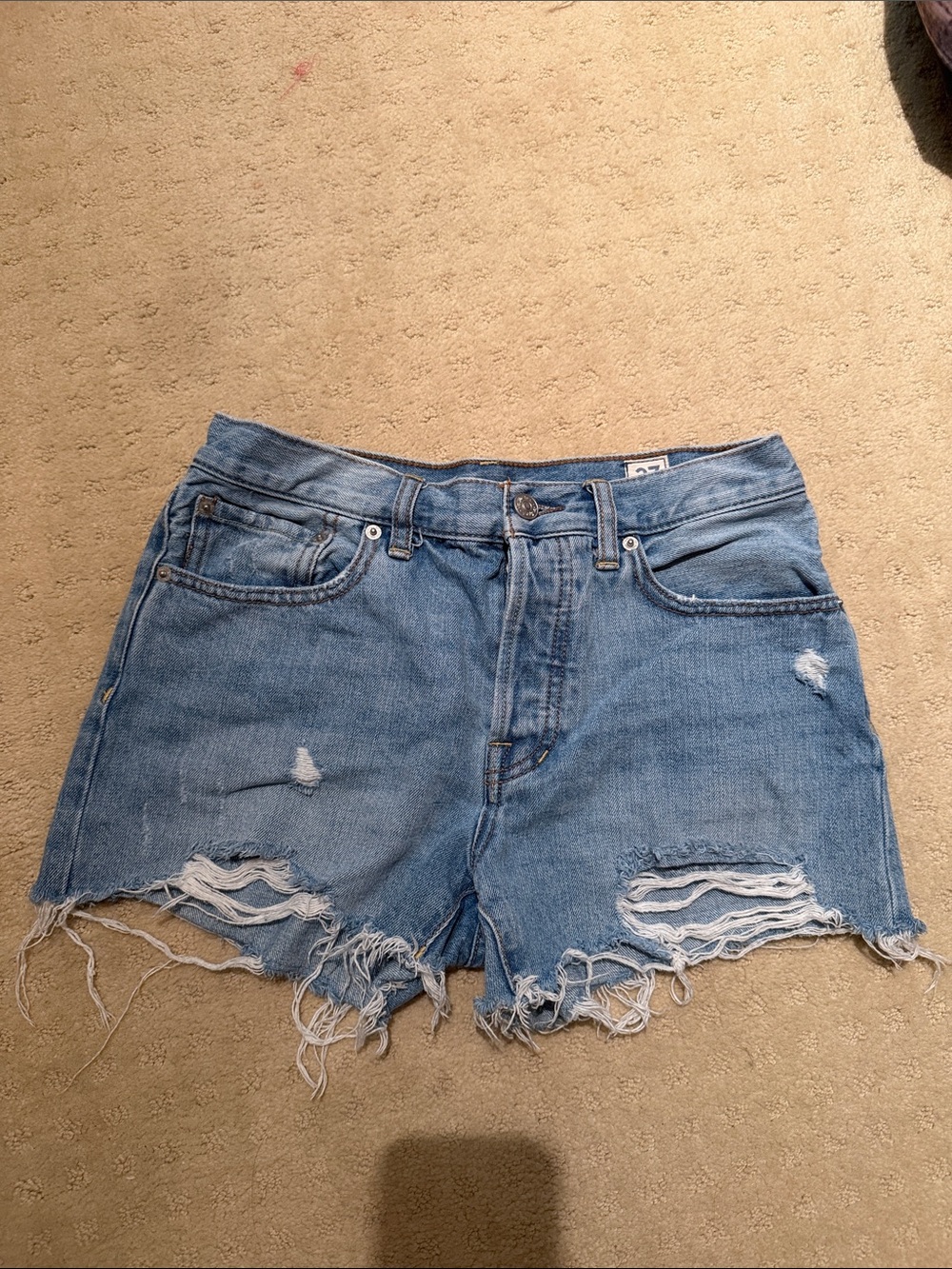 Free People Denim Shorts
